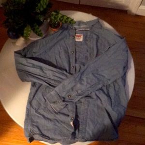 Denim button up jacket